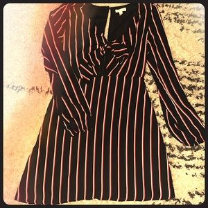 Pinstripe Dress